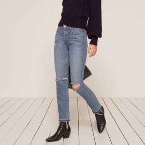 Reformation Winona Mid Slim Jean